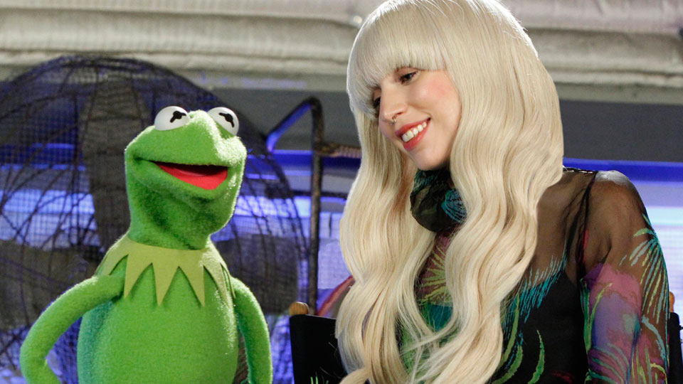 Kermit and Lady Gaga