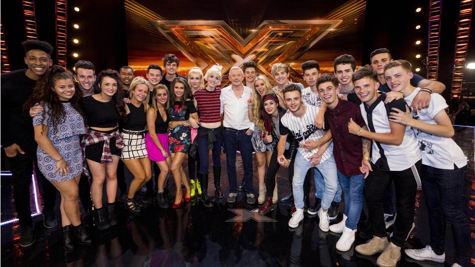 Louis Walsh and the top 6 groups