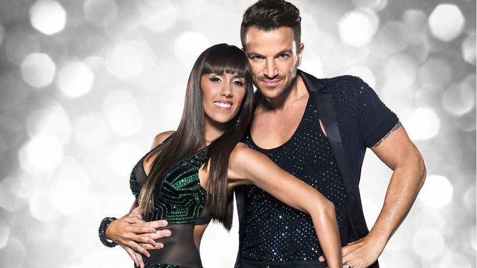 Peter Andre and Janette Manrara