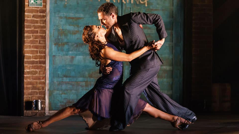 Vincent Simone and Flavia Cacace in Tango Moderno Credit: Manuel Harlan