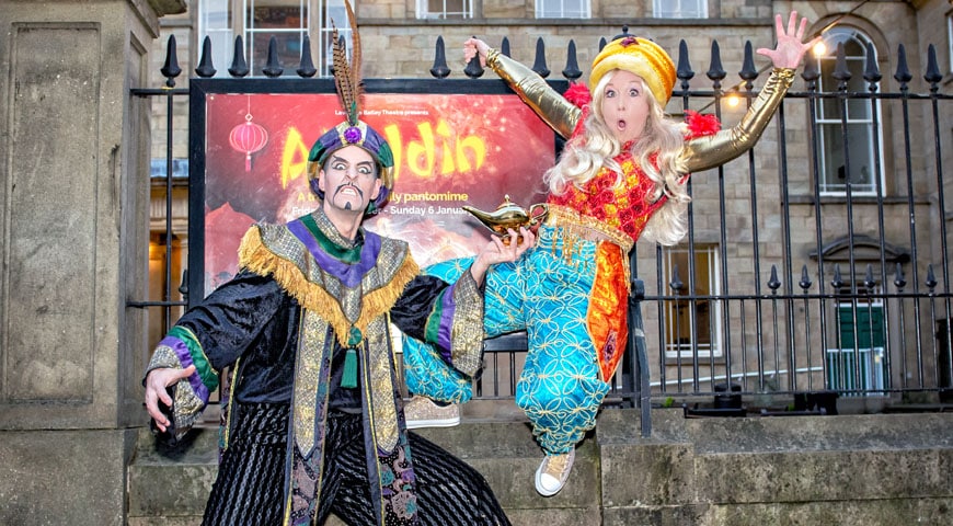 Aladdin at Lawrence Batley Theatre Credit Anthony Robling