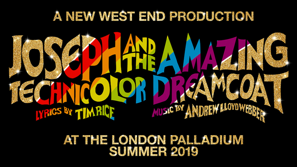 Joseph and the amazing technicolor dreamcoat London Palladium tickets on sale December 7th 2018