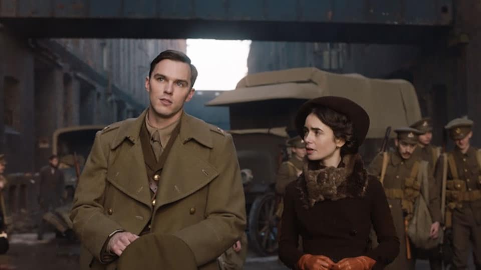 Tolkien - Nicholas Hoult and Lily Collins