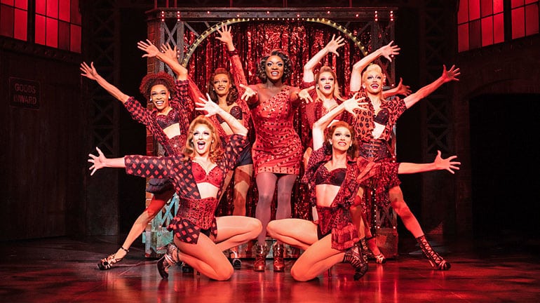 Kinky Boots at Leeds Grand Theatre - Credit Helen Maybanks