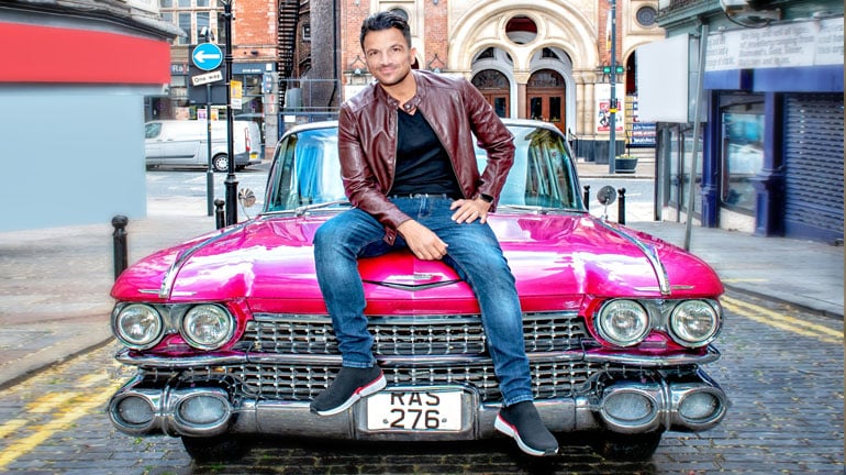 Peter Andre (Teen Angel) at the Grease Leeds. Credit Ant Robling.