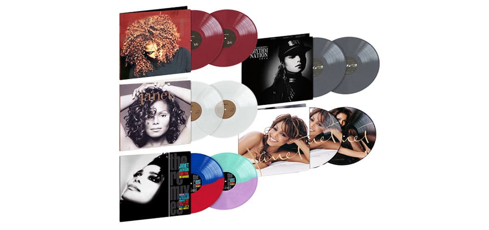 Janet Jackson vinyl reissues