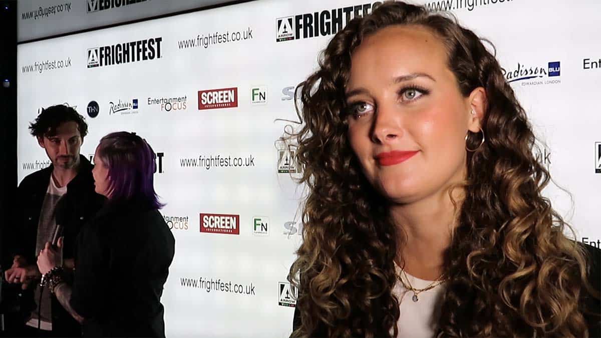 April Pearson at Arrow Video FrightFest 2021