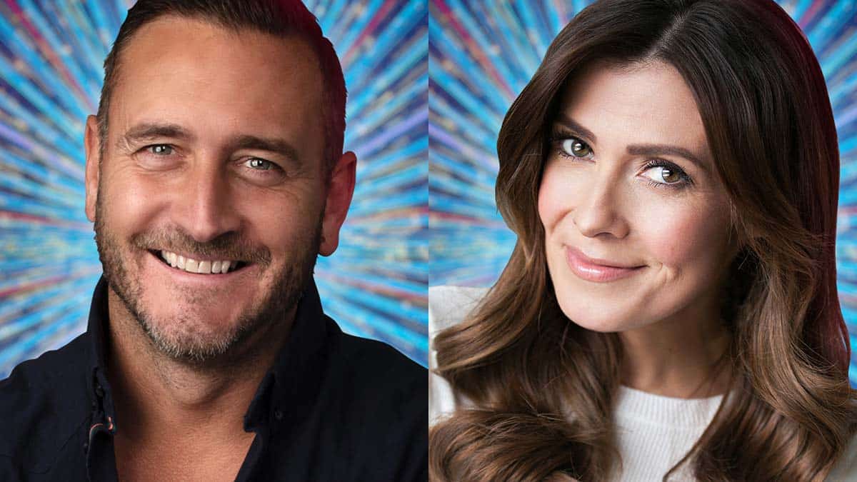 Will Mellor and Kym Marsh