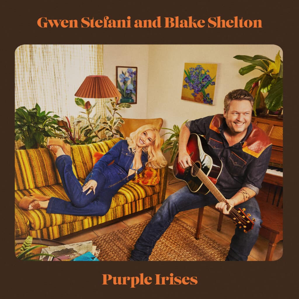 Gwen Stefani and Blake Shelton - Purple Irises