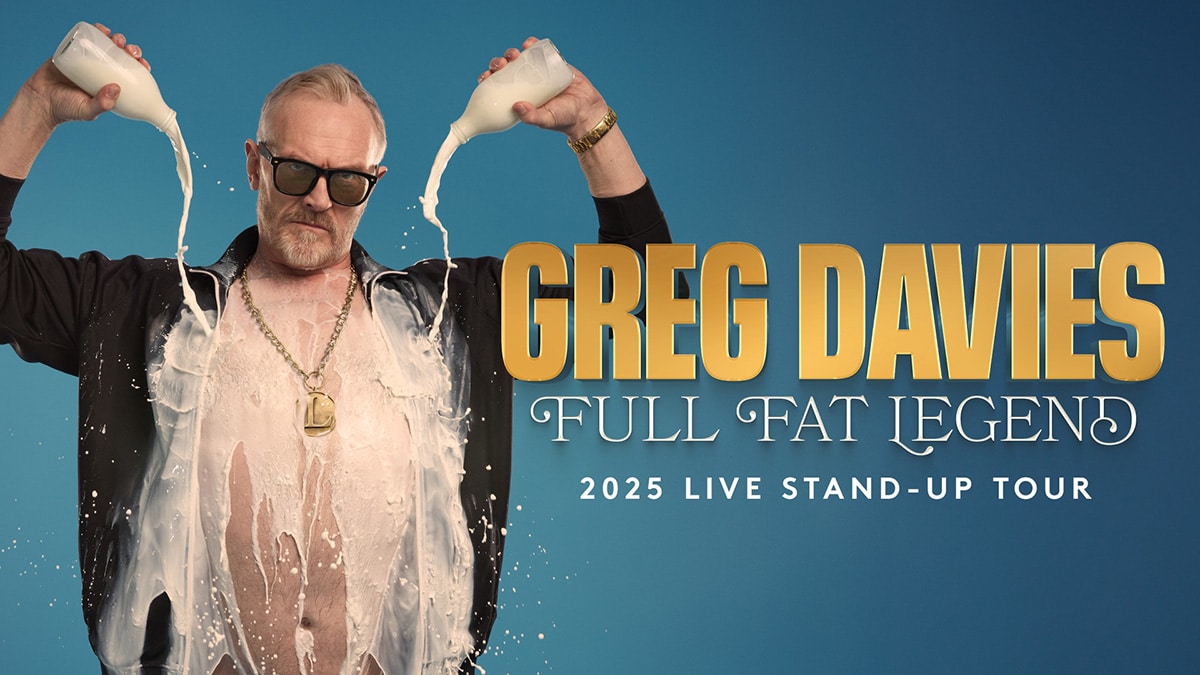 Greg Davies announces 2025 'Full Fat Legend' Tour Entertainment Focus