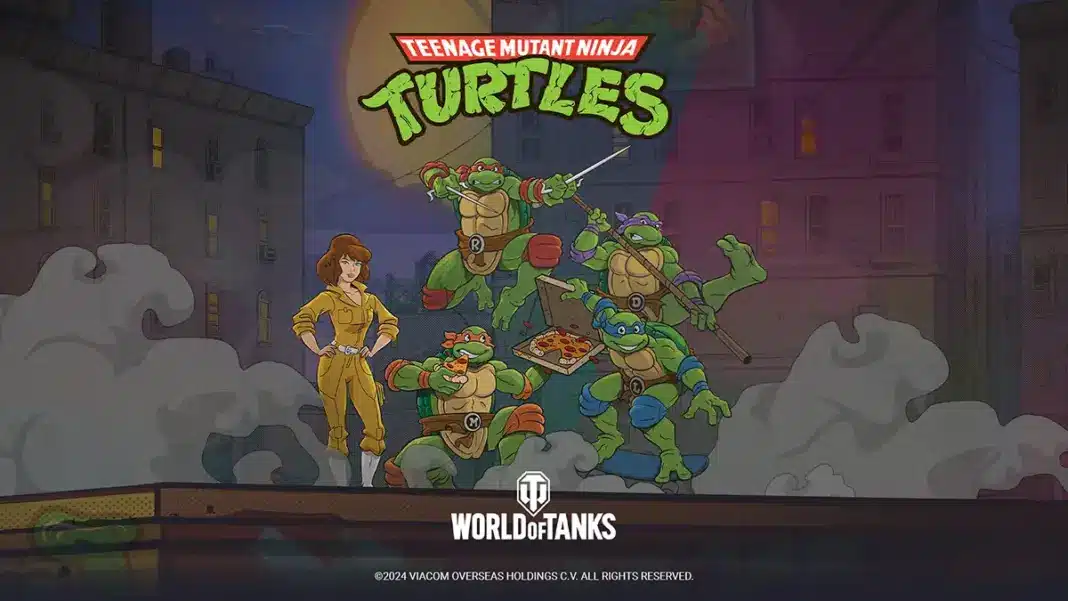 Teenage Mutant Ninja Turtles join World of Tanks
